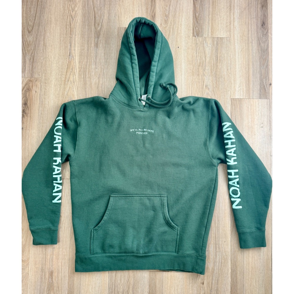 Noah Kahan Well All Be Here Forever Hoodie Green Tour Merch Mens Large